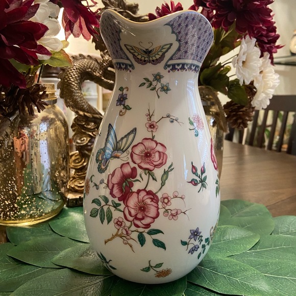 Vintage Danbury Mint Canton Rose Pitcher - Picture 6 of 16